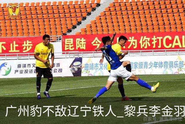 广州豹不敌辽宁铁人 黎兵李金羽斗法 然后惺惺相惜